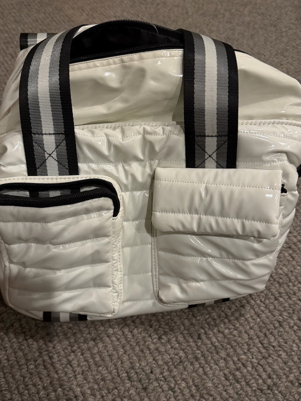 Women’s White THINK ROYLN Tote Bag